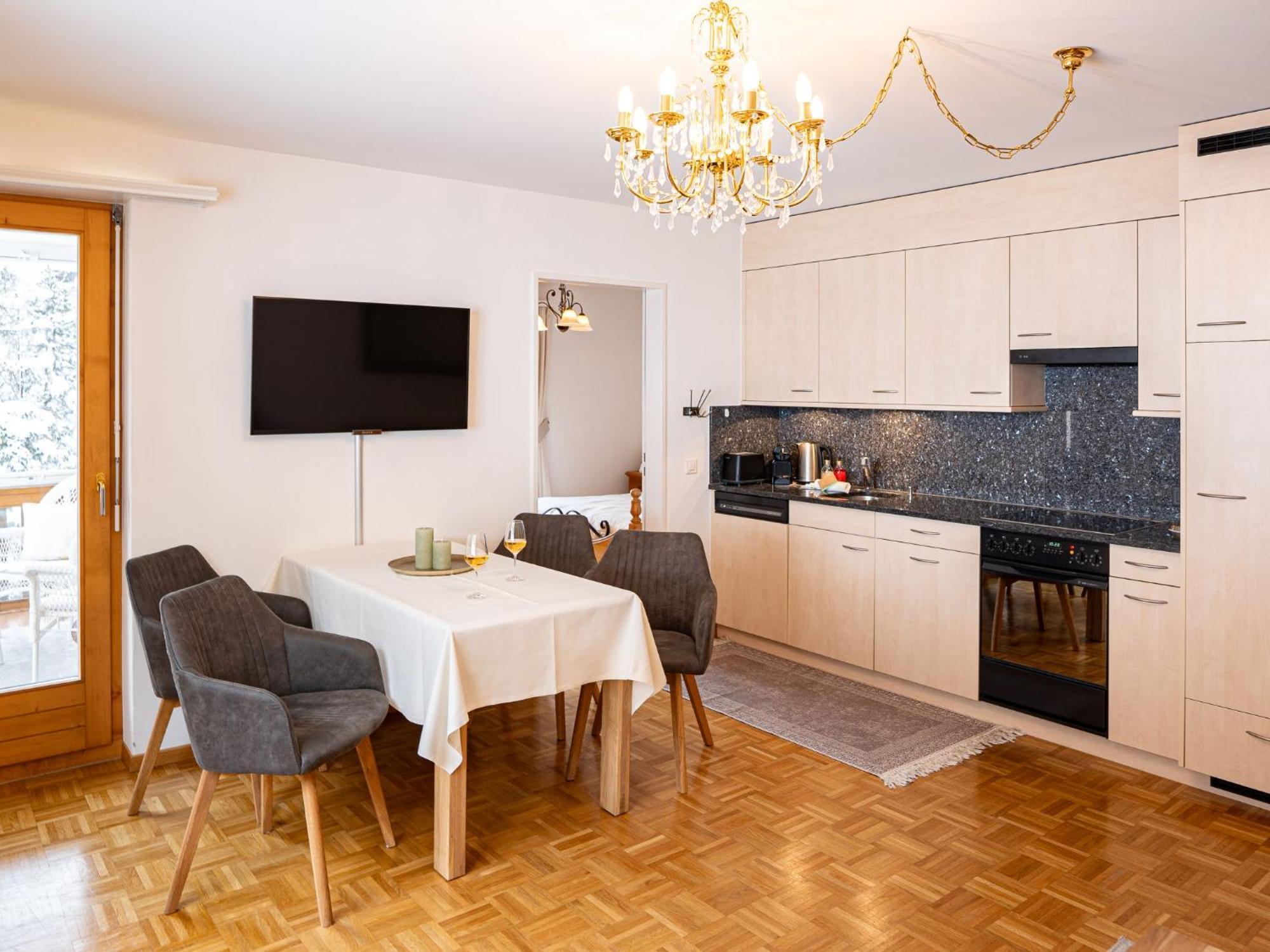 Apartment Chesa Sur Ova 30 Saint-Moritz Extérieur photo
